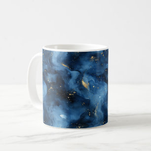 Caneca De Café Galáxia Céu Azul