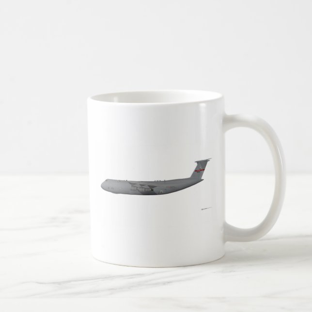 Caneca De Café Galáxia de Lockheed C-5 (Direita)