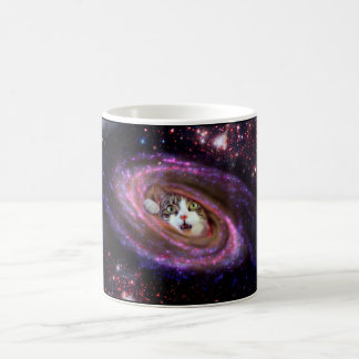 Caneca De Café Galáxia Espacial Cats Café Mug