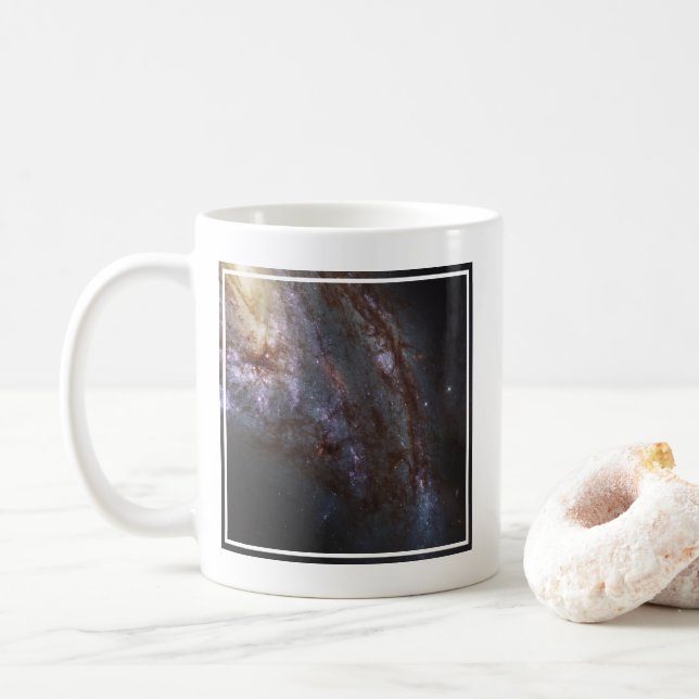 Caneca De Café Galáxia Espiral Ngc 3627. (Com Donut)