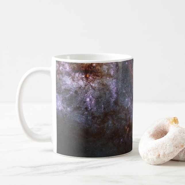 Caneca De Café Galáxia Espiral Ngc 3627. (Com Donut)