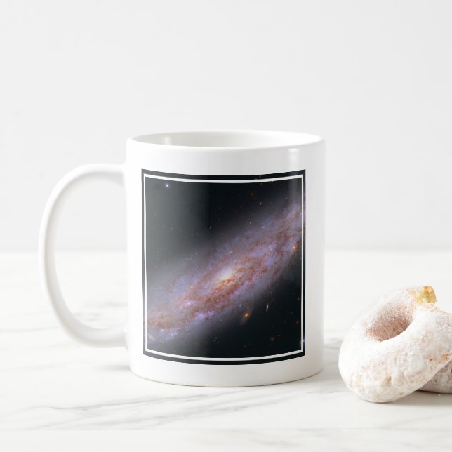Caneca De Café Galáxia Espiral Ngc 3972. (Com Donut)