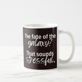 Caneca De Café Galáxia Estressante