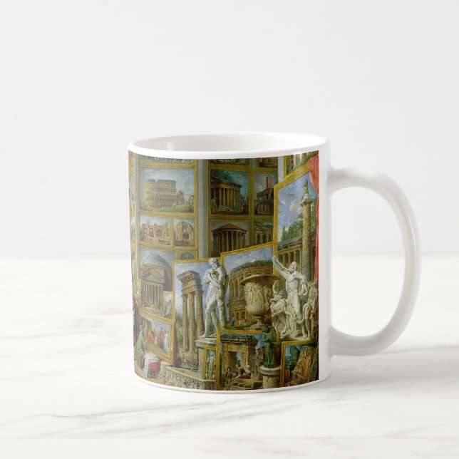 Caneca De Café Galeria das vistas de Roma antiga, 1758 (Direita)