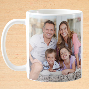 Caneca De Café Galeria de Fotografias da Família Moderna Personal