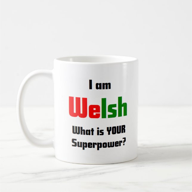 Caneca De Café galês (Esquerda)