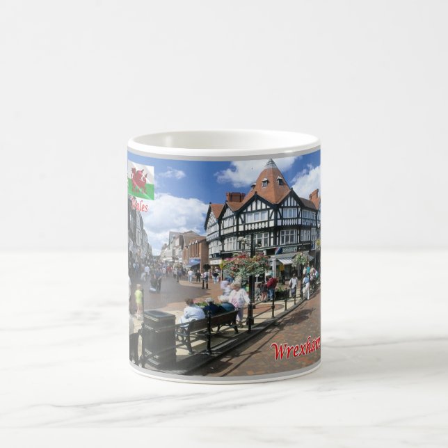 Caneca De Café Gales - Wrexham - (Centro)