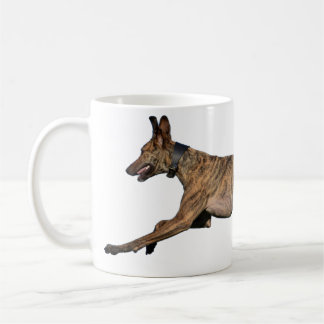 Caneca De Café Galgo Brindled do Lurcher