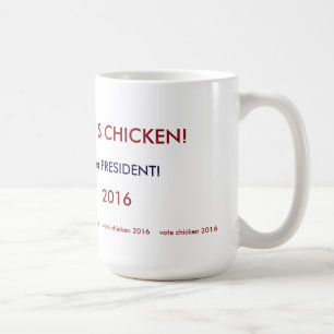 Caneca De Café galinha 2016 do voto!