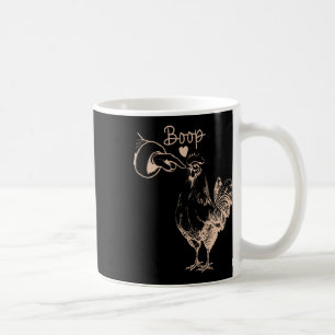 Caneca De Café Galinha Boop Fazenda de Natal Animal Xmas Galinha