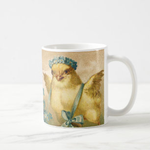 Caneca De Café Galinha-branca-Vintage com Carruagem de Ovo-Pásco