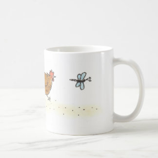 CANECA DE CAFÉ GALINHA COM MOSCA DO DRAGÃO