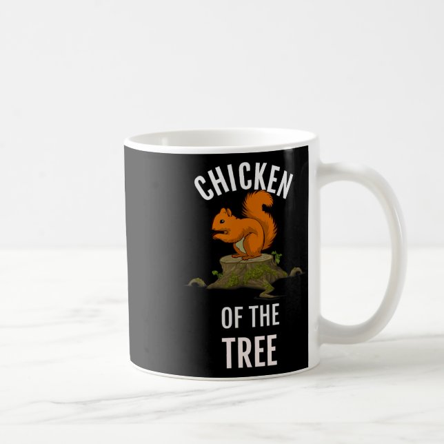 Caneca De Café Galinha Da Árvore (Direita)