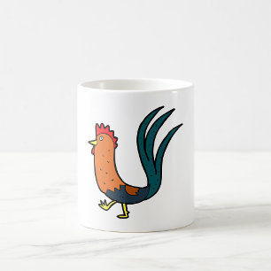 Caneca De Café Galinha de Desenho Animado Fofa
