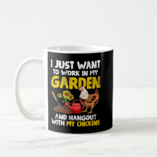 Caneca De Café Galinha de Jardinagem