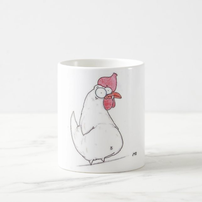 Caneca De Café Galinha de JiiVee (Centro)