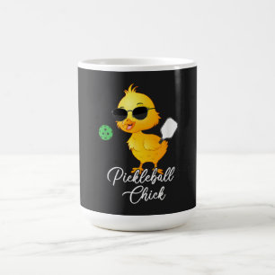Caneca De Café Galinha de Pickleball Engraçado Pickleball