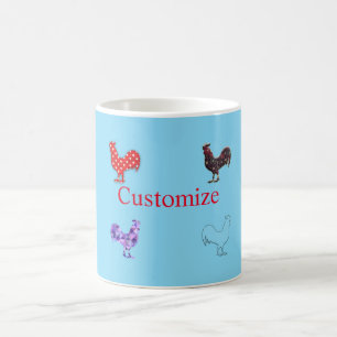 Caneca De Café Galinha Hens Thunder_Cove