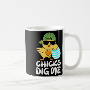 Caneca De Café Galinha Me Acha Engraçado Meninos Feliz Páscoa Fra