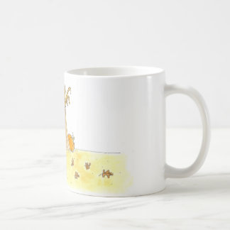 Caneca De Café Galinha no milho