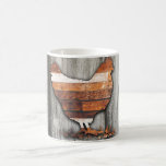 Caneca De Café Galinha Rústica (Marrom)<br><div class="desc">Galinha Rústica (Marrom)</div>