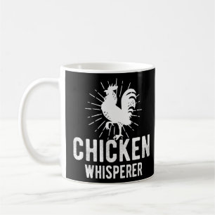 Caneca De Café Galinha Sussurra Fazenda Engraçada Galinha