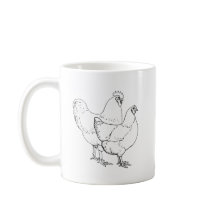 Galinhas da raça da herança - galo e galinha