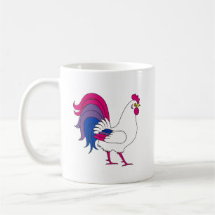 Caneca De Café Galo Bissexual