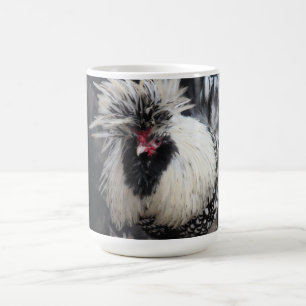 Caneca De Café Galo com crista polonês