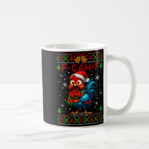 Caneca De Café Galo Engraçado Passarinho F Caw F Domador de Galin