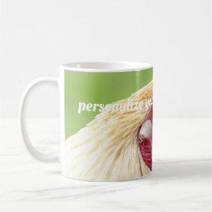 Caneca De Café galo, galinha, animal, ave, design, fazenda,
