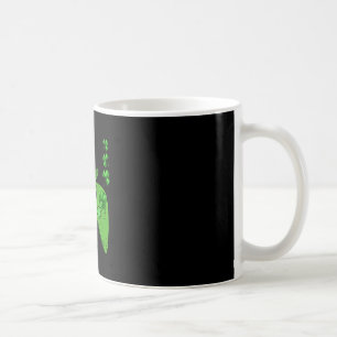 Caneca De Café Gam de Dia de São Patrício Shamrock do Controlador