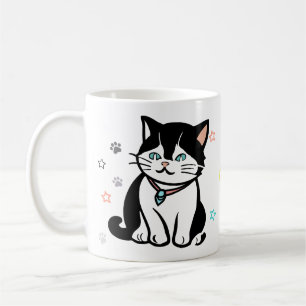 Caneca De Café Gama de Gato Bonito para Pet-Lovers - Presente Pur