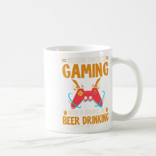 Caneca De Café Gama de Vídeo de Roupas de Jogos de Previsão de Fi