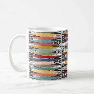 Caneca De Café Gamão Retroatômico