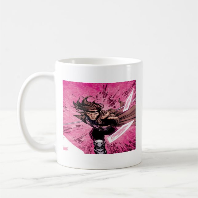 Caneca De Café Gambit X-Men: El Maestro de las Cartas (Esquerda)