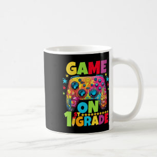 Caneca De Café Gamer De Vídeo Desbloqueado De Nível 1rua Ck Pixel