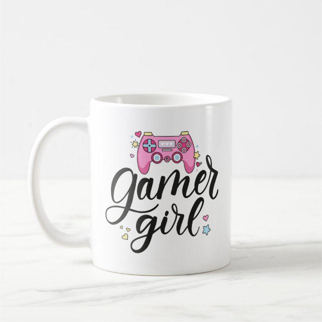 Caneca De Café Gamer Girl (Esquerda)