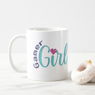 Caneca de Café Gamer Girl - Presente Fofo de Jogos