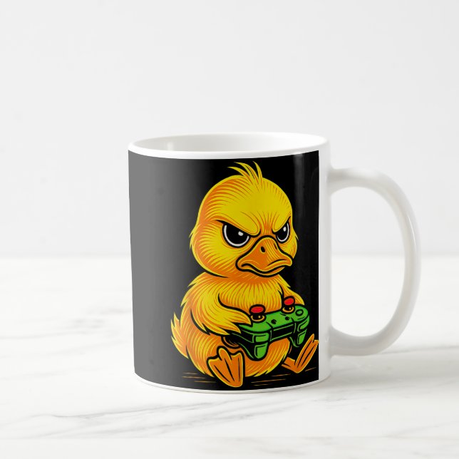 Caneca De Café Gamer Jogos Animal Boys Gi Pato Amarelo (Direita)