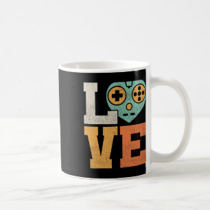 Caneca De Café Gamer Love Outfit Vintage Vintage Video Game Retro