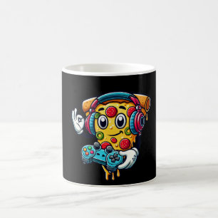 Caneca De Café Gamer Pizza Vídeo Jogos Comida Café Mug
