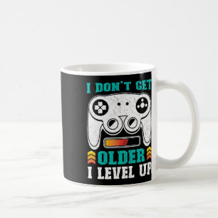 Caneca De Café Gamer Retrô Não Fica Mais Velho Eu Subo de Level G