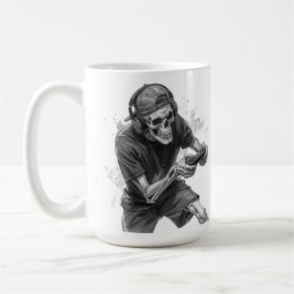 Caneca De Café Gamer Skeleton