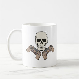 Caneca De Café GAMER SKULL Design Mug