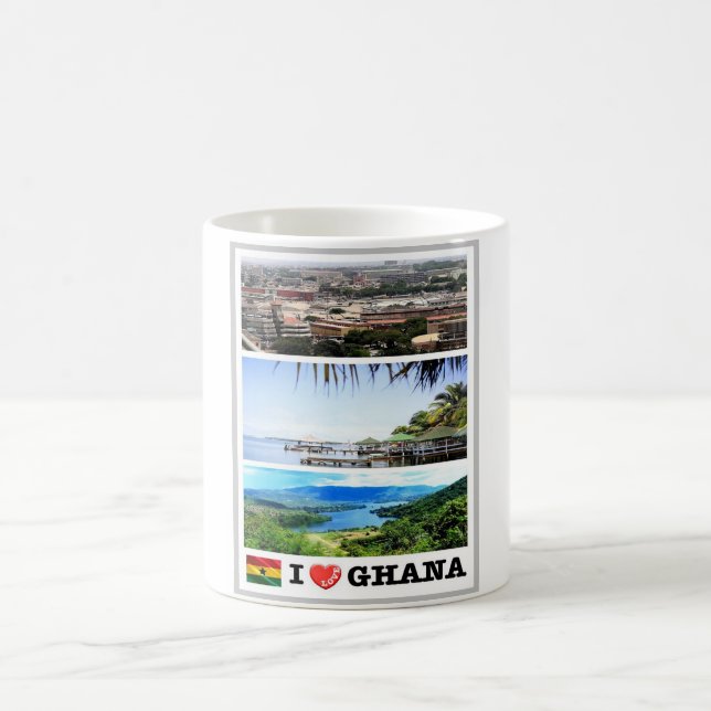Caneca De Café Gana - Eu Amo - (Centro)