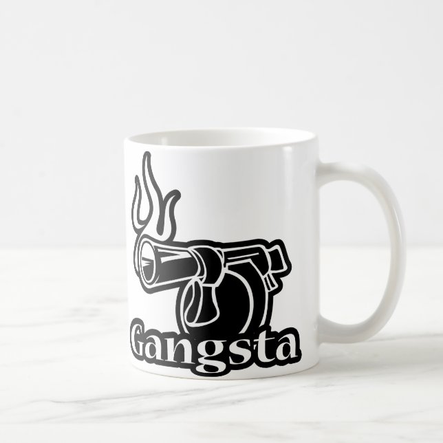 Caneca De Café Gangsta (Direita)