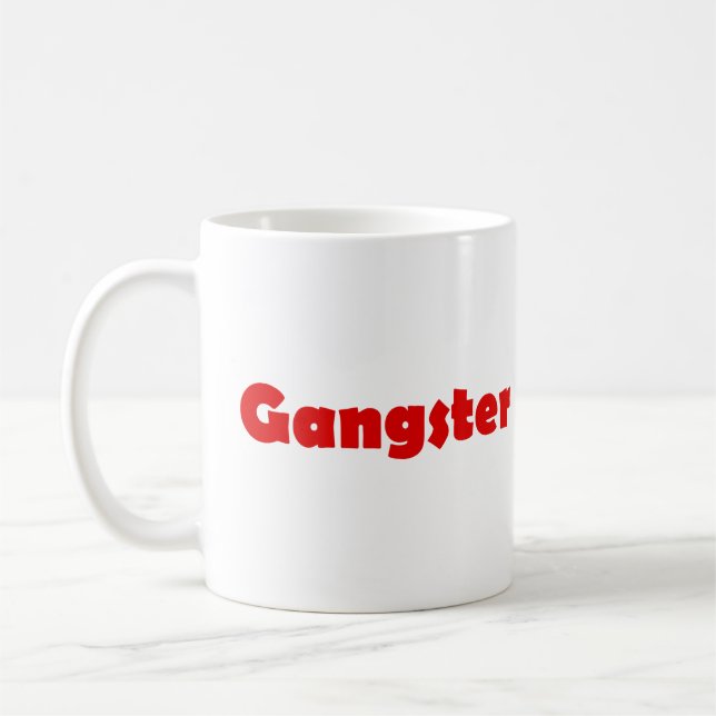 Caneca De Café Gangster (Esquerda)
