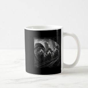Caneca De Café Gangster Cats Street Engraçado Humor Gráfico