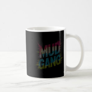 Caneca De Café Gangue de lama fofa corre amigos enlameados esquad